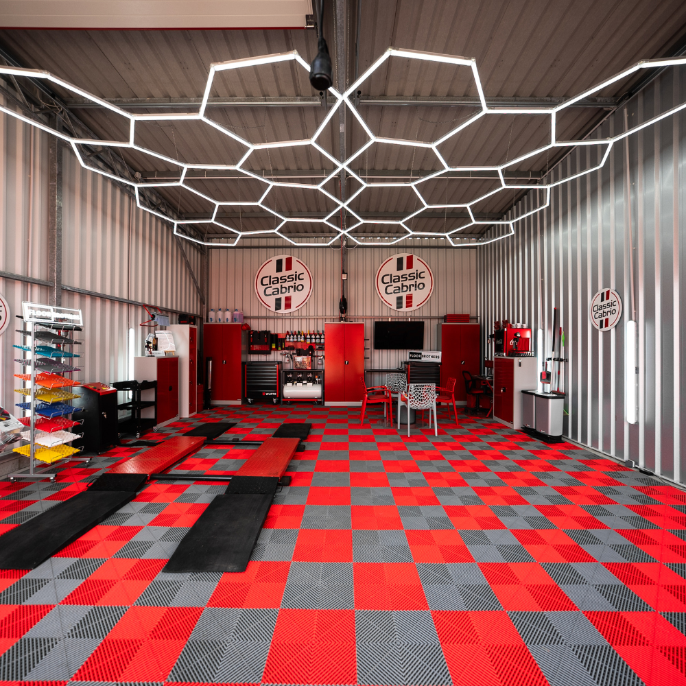 Klickfliesen GRID offene Variante 18mm