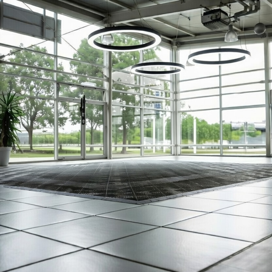 LED Ringlicht 120cm Durchmesser Deckenlampe Showroom,Autohaus, Autohandel uvm.