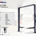 2 Säulen Hebebühne Weber Expert Serie SJC-10XL – 4.5M