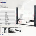 2 Säulen Hebebühne Weber Profi Serie 4.2A
