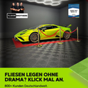 Klickfliesen GRID offene Variante 18mm
