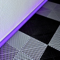 1,5 Meter Sockelleiste eloxiert mit LED Option für Garagen usw.