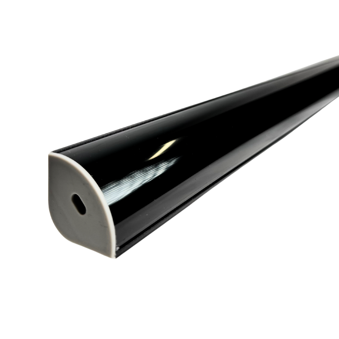 1,5 Meter Sockelleiste eloxiert mit LED Option für Garagen usw.