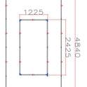 LED Deckenbeleuchtung Rechteckig 6500K