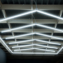 LED Deckenbeleuchtung Pfeiloptik mit LED Rahmen