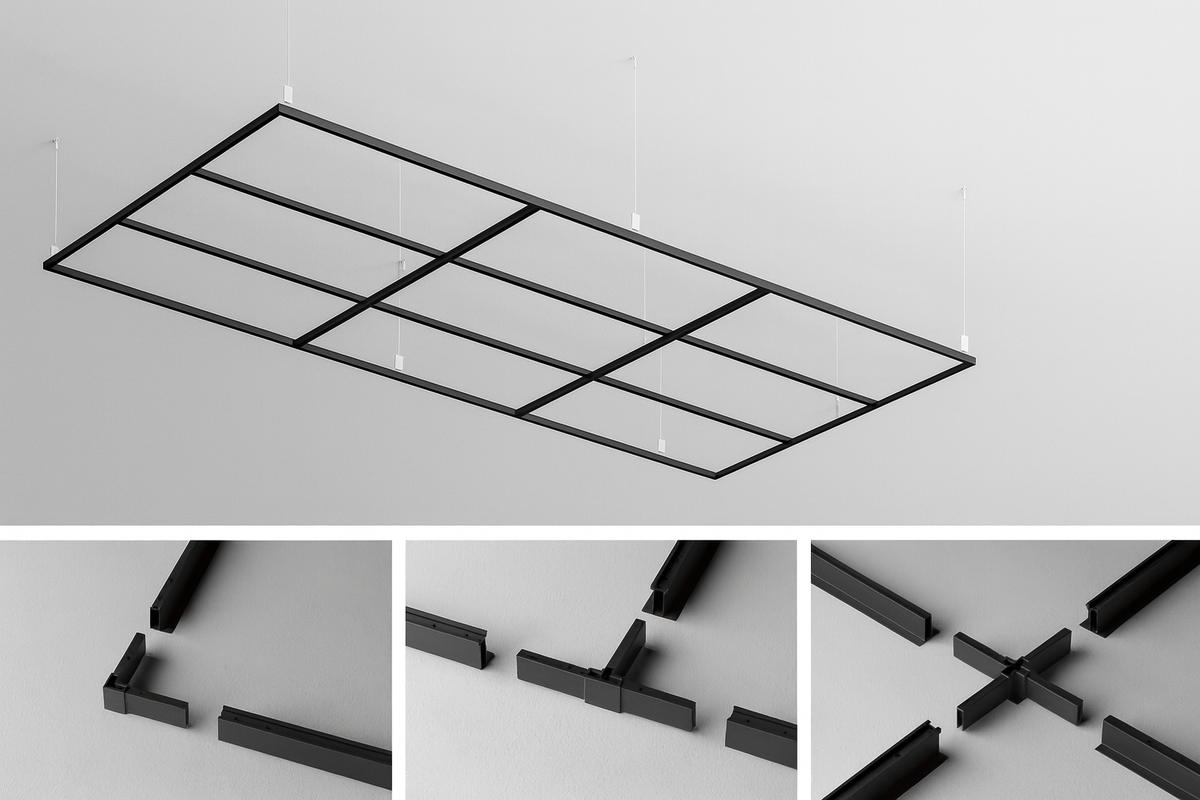 LED Panel Systeme High End + Aluminiumrahmen
