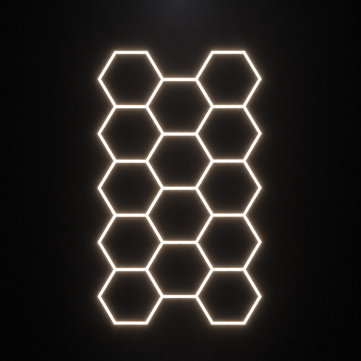 LED Deckenbeleuchtung Hexagon 4000k Warmweiß