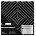 Klickfliesen GRID offene Variante 18mm