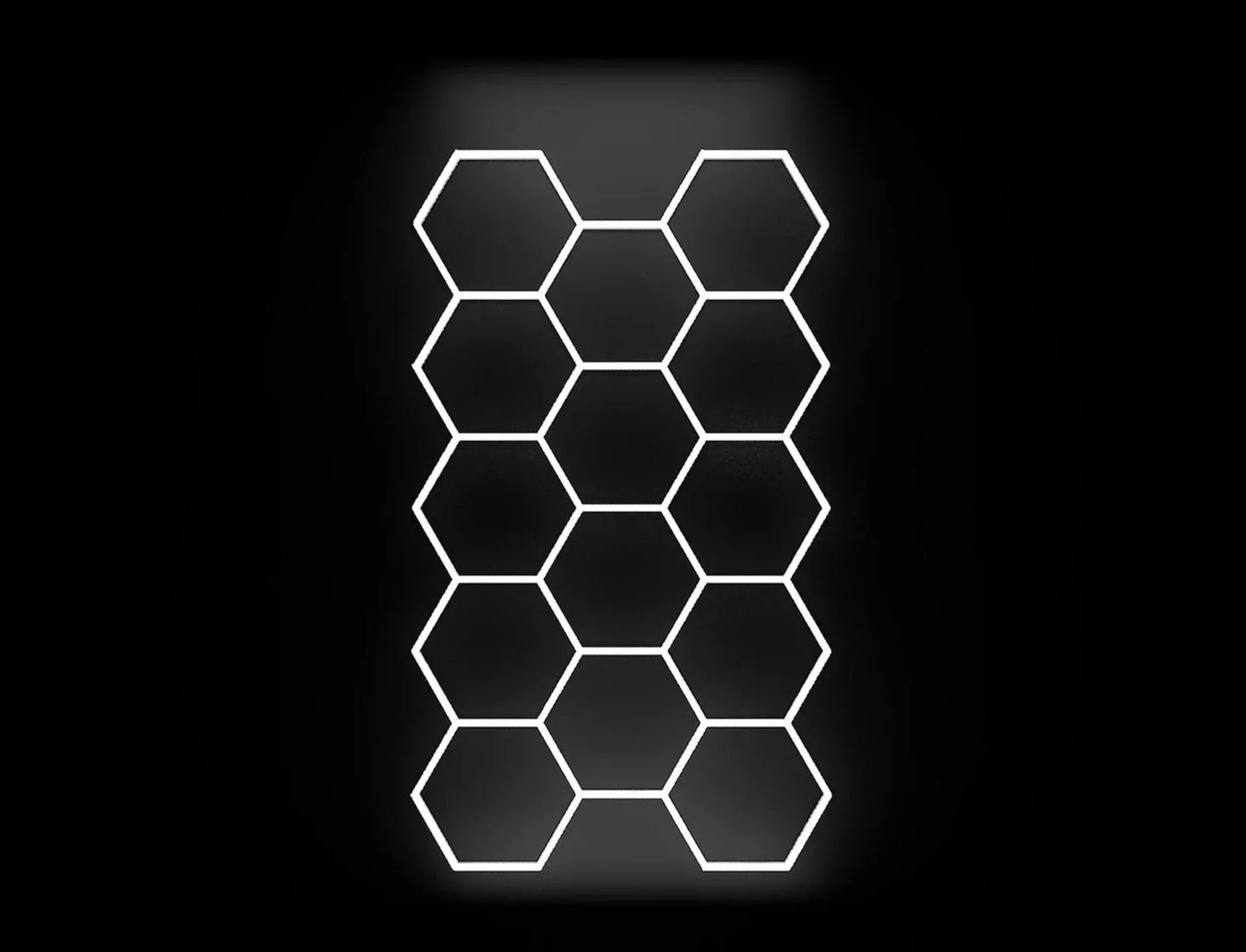 LED ceiling light Hexagon Premium 3-core aluminum profile