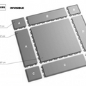 PVC Klickfliese INVISIBLE 6,7mm Leder-Optik