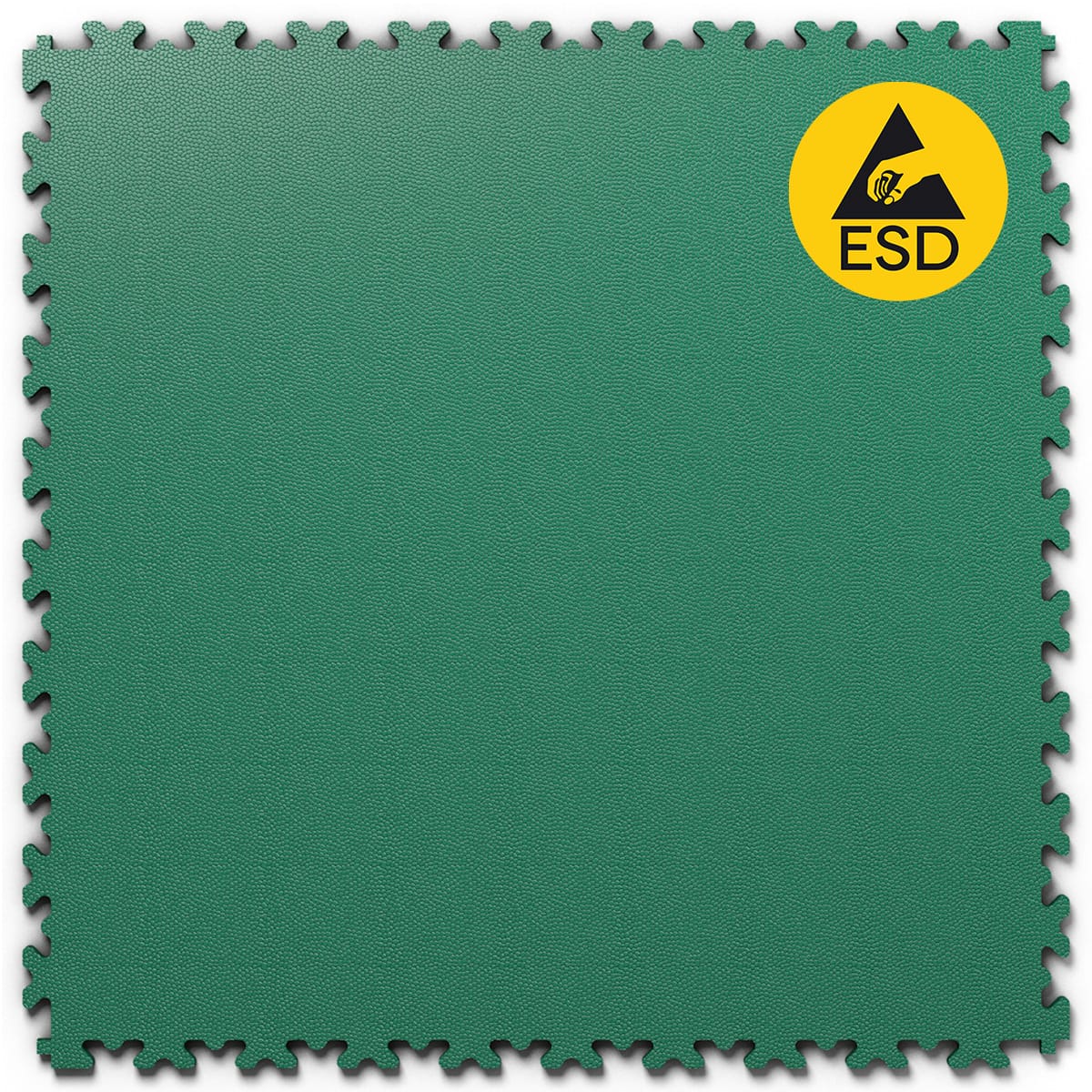 PVC click tiles INDUSTRY ESD leather look 7mm