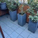 Terrassenfliese Schiefer-Optik 30x30cm aus Kunststoff