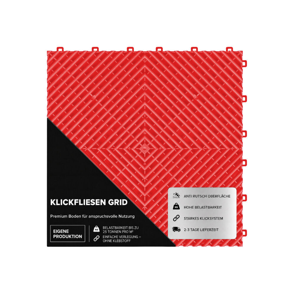 GRID click tiles, open version, 18mm