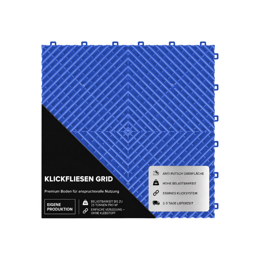 GRID click tiles, open version, 18mm