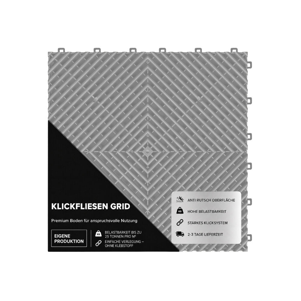 GRID click tiles, open version, 18mm