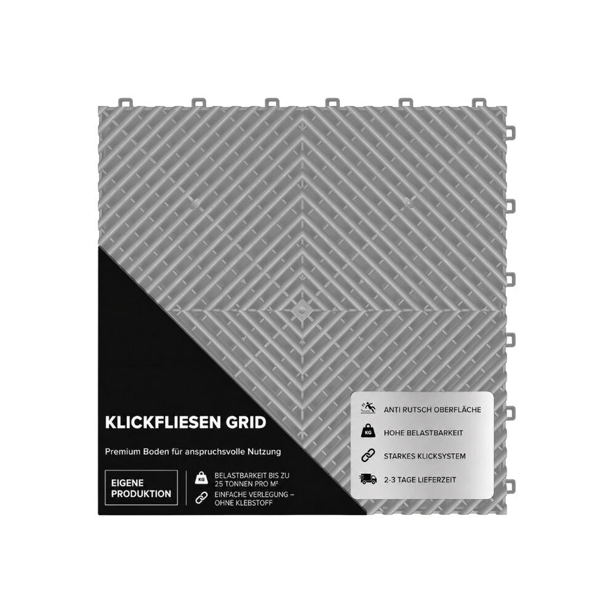 GRID click tiles, open version, 18mm