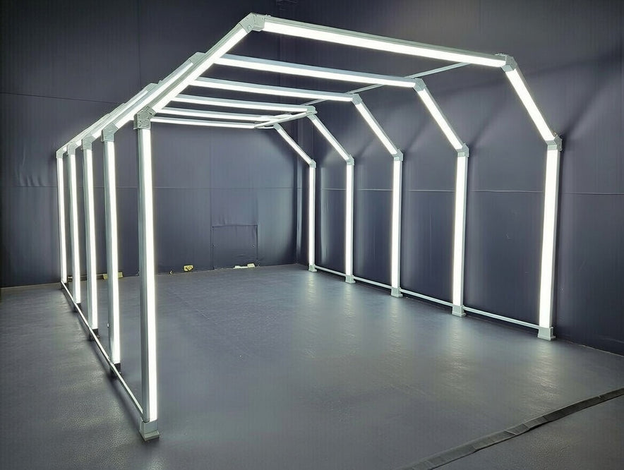 LED Lichttunnel für Automobilbranche