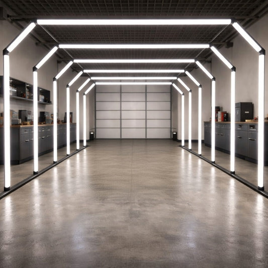 LED Lichttunnel für Automobilbranche