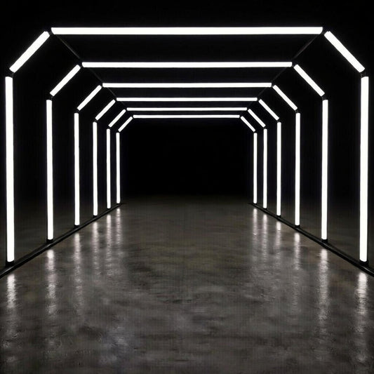 LED Lichttunnel für Automobilbranche