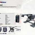 Mobile Kurzhub Scherenhebebühne Weber Profi Serie KHB-1000E