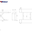 Mobile Kurzhub Scherenhebebühne Weber Profi Serie KHB-1000E