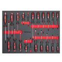 PKW Reifenmontiermaschine STM-122 und Radwuchtmaschine Präzision-XL 3D inkl. Hilfsmontagearm rechts und Werkstattwagen 230-teilig GRATIS