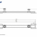 Quertraverse (SUV Traversen) für Scherenhebebühnen