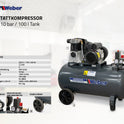 Werkstattkompressor 230 V / 10 bar / 100 l Tank